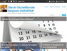 Tablet Screenshot of benjamindurafour.com